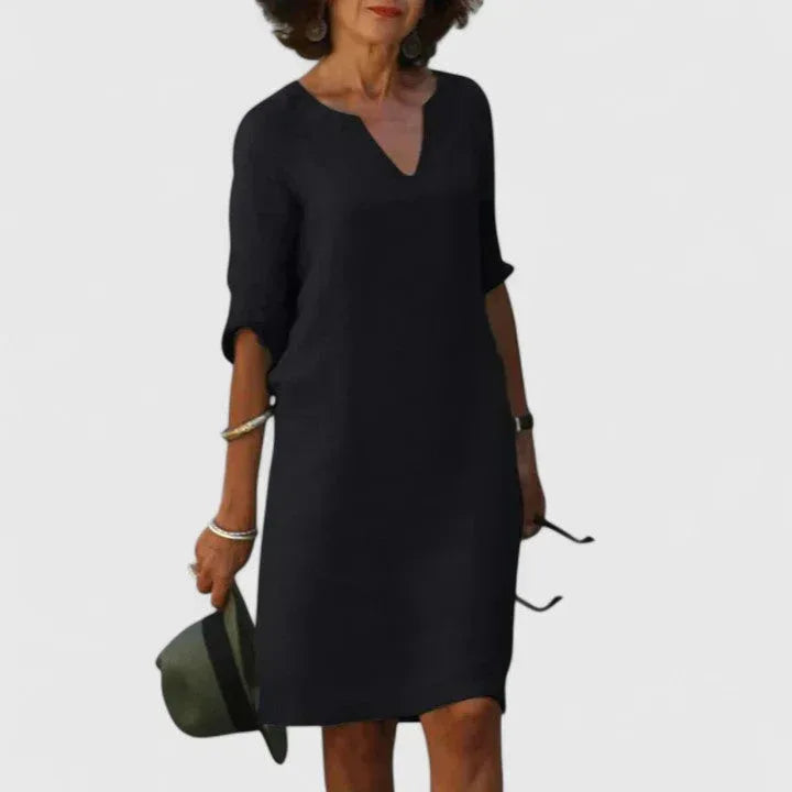 Josephine | V-Neck Dress - Sarah and Emma Portland