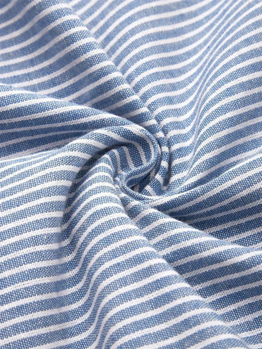 Maeve | Striped Midi Dress - Sarah and Emma Portland