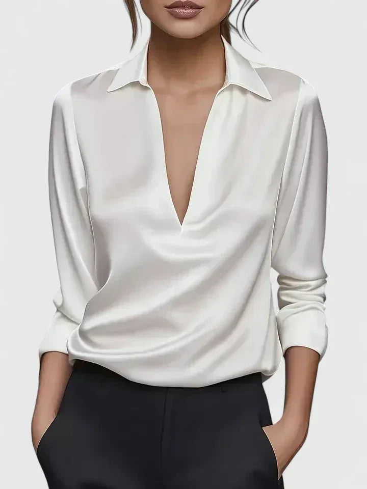 Calvina | Sophisticated Blouse - Sarah and Emma Portland
