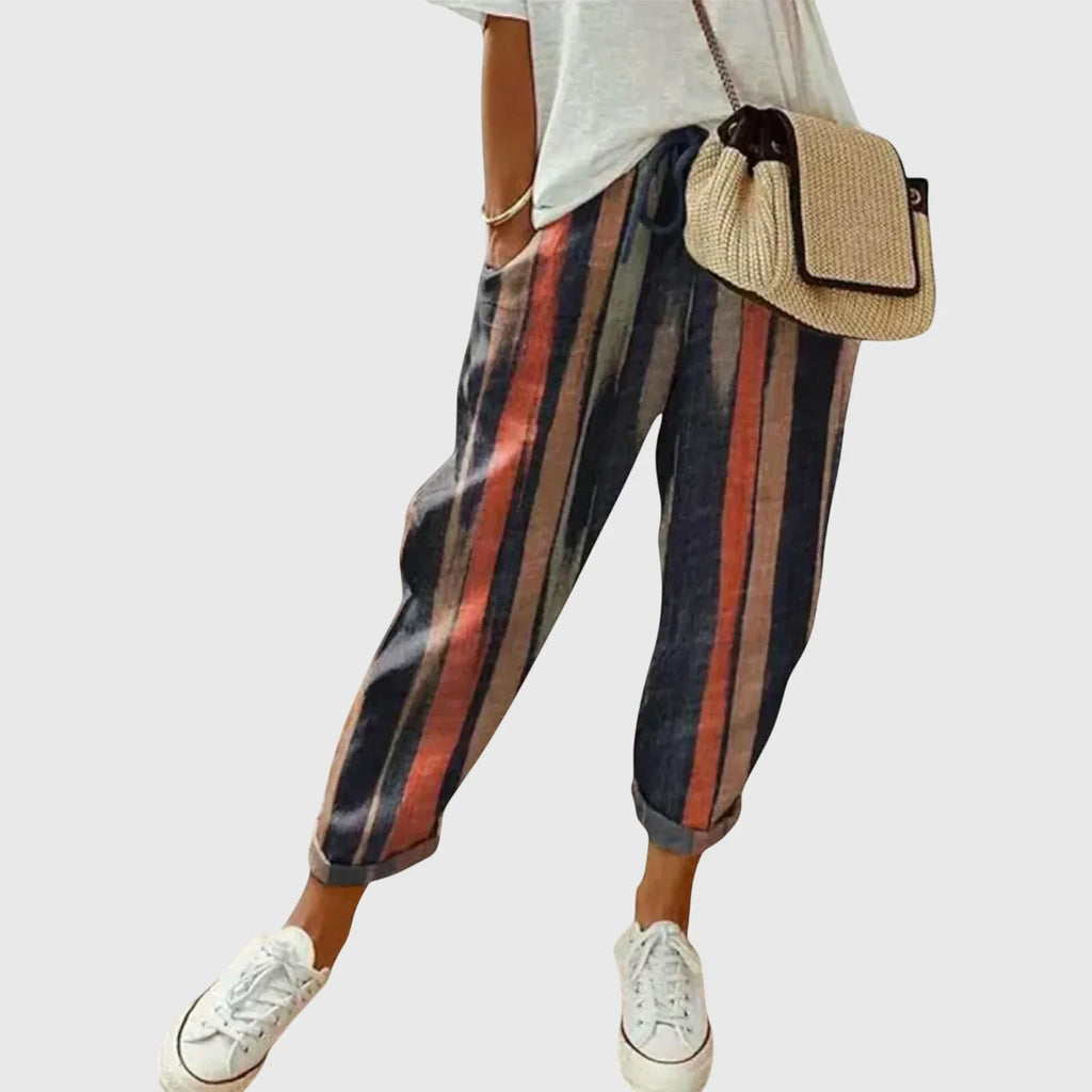 Burga - Comfortable Cotton Pants - Sarah and Emma Portland
