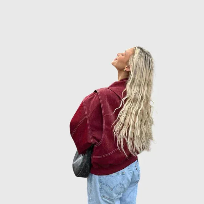 Faye™ - Oversized Leather Jacket - Sarah and Emma Portland