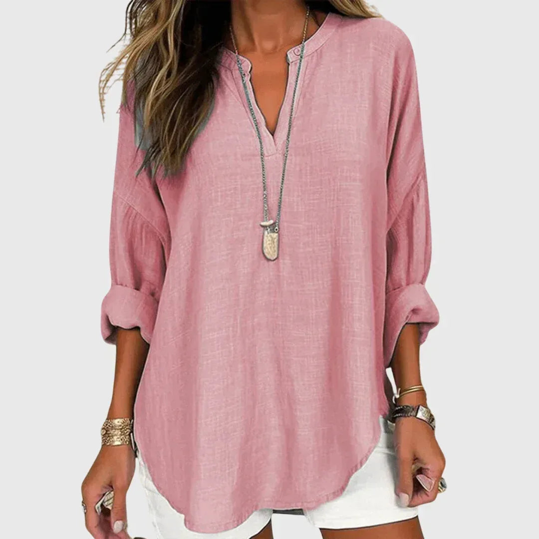 Lenara™ | Flowy Elegant Beach Shirt - Sarah and Emma Portland
