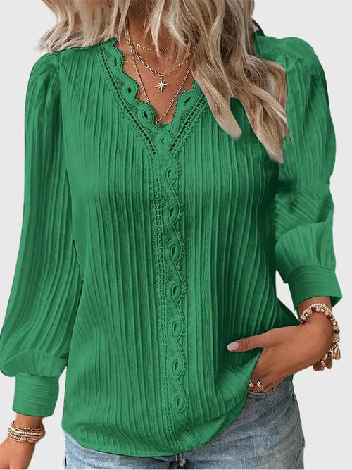 Andrea | Elegant Pullover Blouse - Sarah and Emma Portland