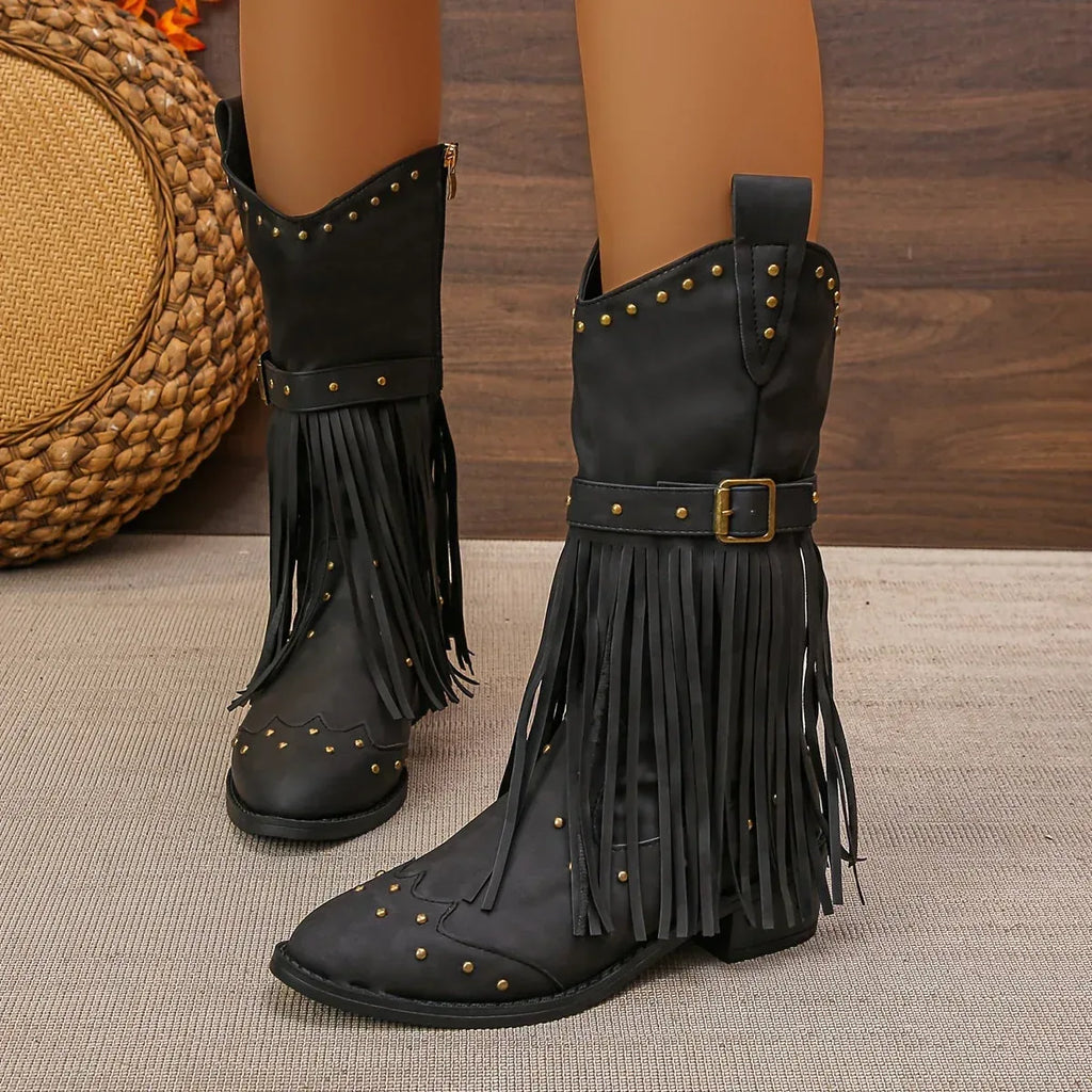 Amanda | Retro Western Boots - Sarah and Emma Portland