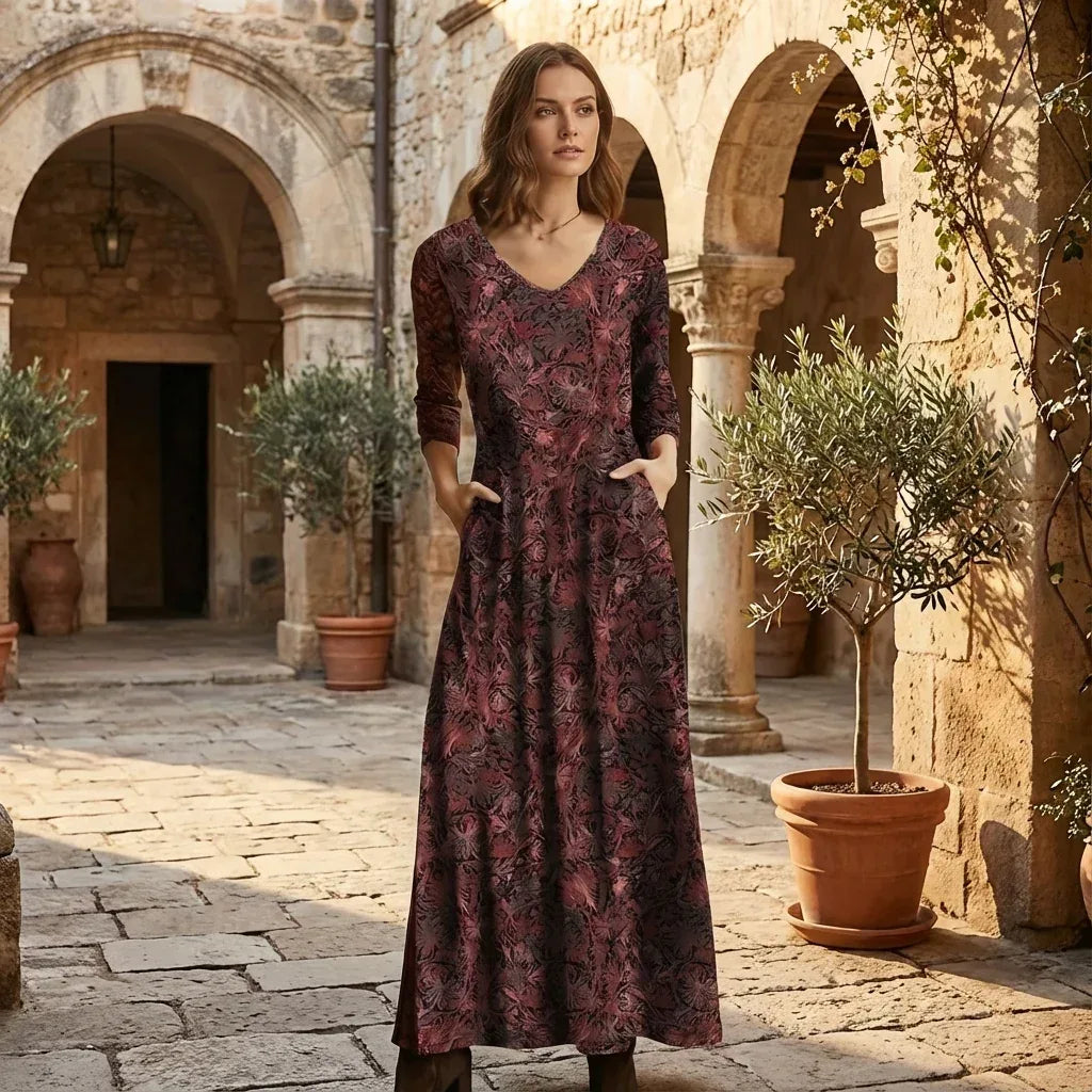 Kendal | Floral Maxi Dress - Sarah and Emma Portland