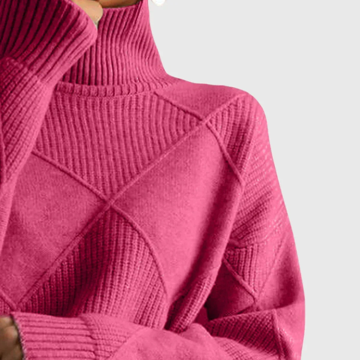 Angela™ - Turtleneck Sweater - Sarah and Emma Portland