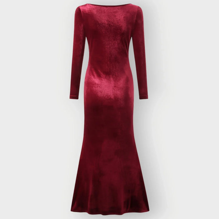 Kryenna | Luxe Evening Silhouette Velvet Gown - Sarah and Emma Portland