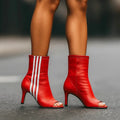 CHELSEA JADE STRIPE BOOTS - Sarah and Emma Portland