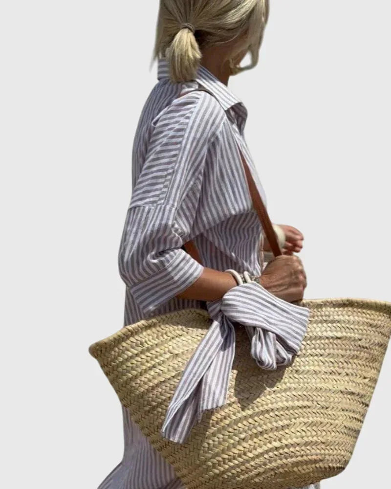 Ellen™ | Classic Striped Dress - Sarah and Emma Portland