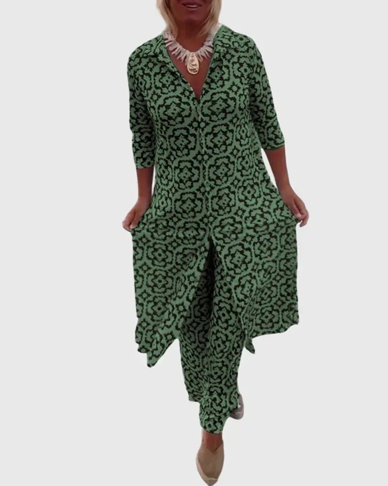 Gabriella™ | Elegant Vintage Two-Piece Set - Sarah and Emma Portland