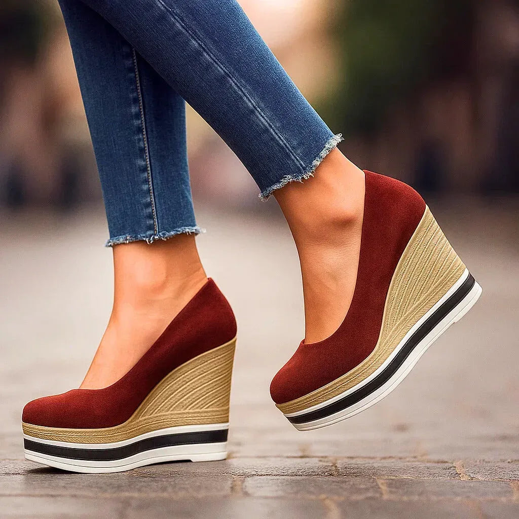 MILA BORDEAUX PLATFORMS - Sarah and Emma Portland