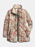 Jysara | Vintage Floral Casual Quilted Jacket - Sarah and Emma Portland