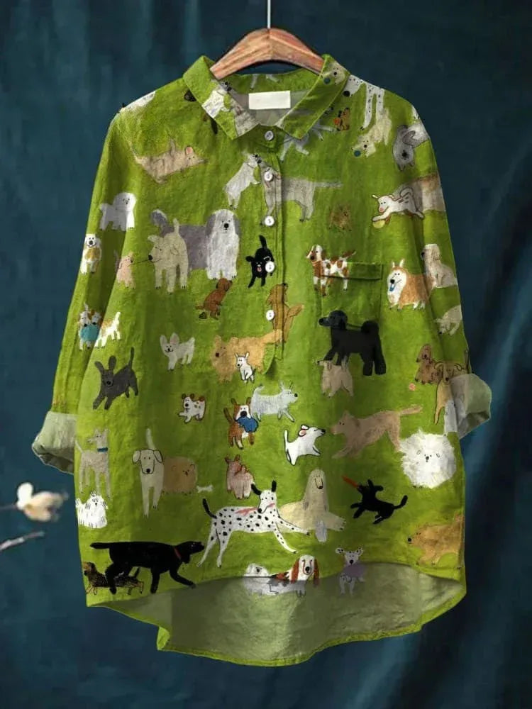 Bella | Dog Parade Shirt - Sarah and Emma Portland