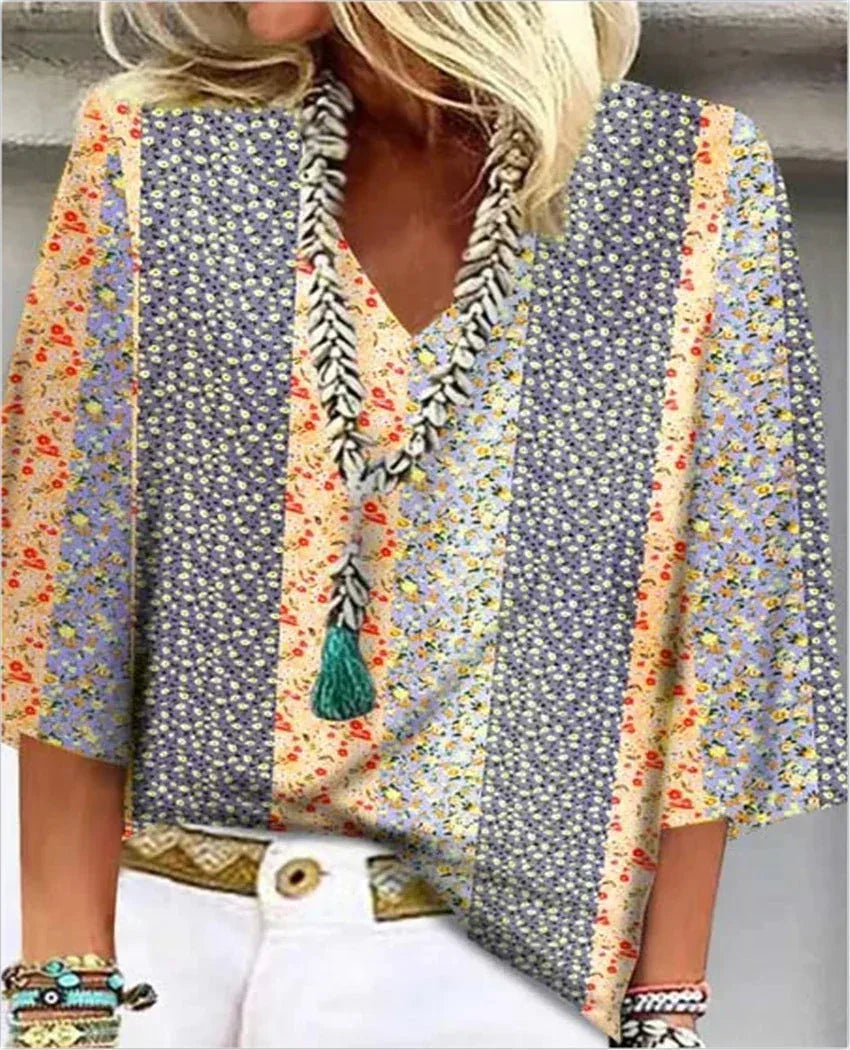 Anika | Floral Breeze Blouse - Sarah and Emma Portland