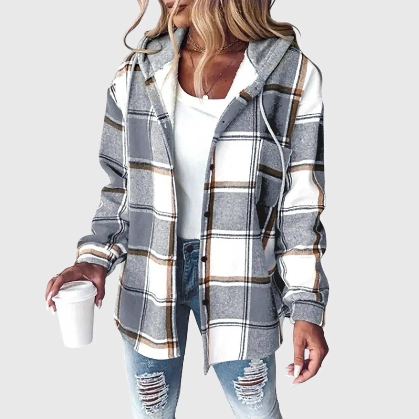 Martina™ | Women's Mesh Button Placket Jacket - Sarah and Emma Portland