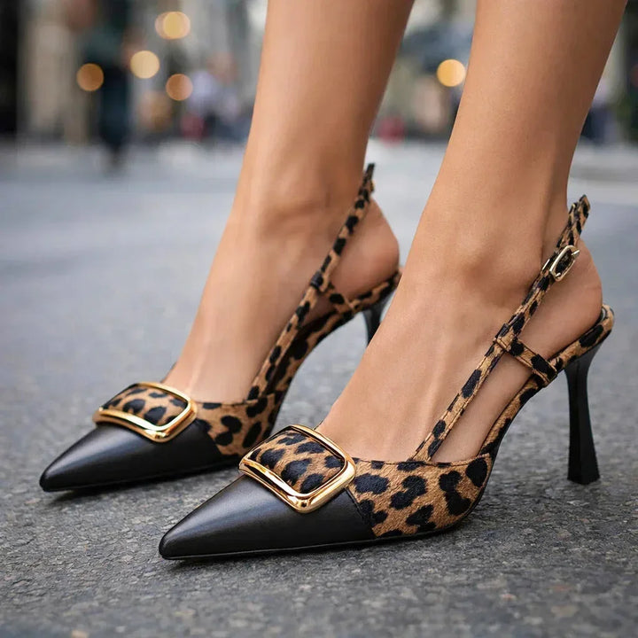 JADA MARIE LEOPARD HEELS - Sarah and Emma Portland