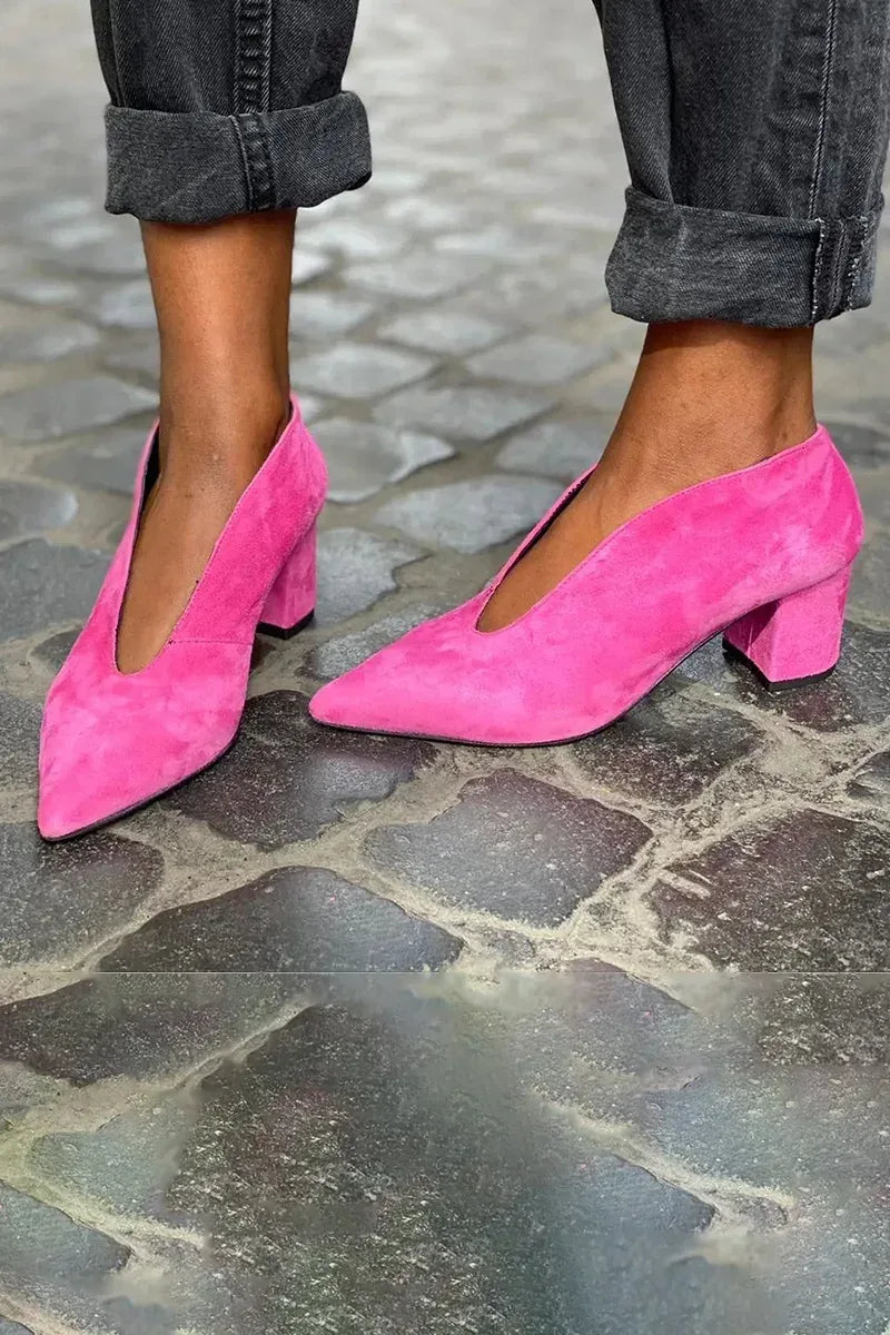 Liva™ | Block Heel Pumps - Sarah and Emma Portland