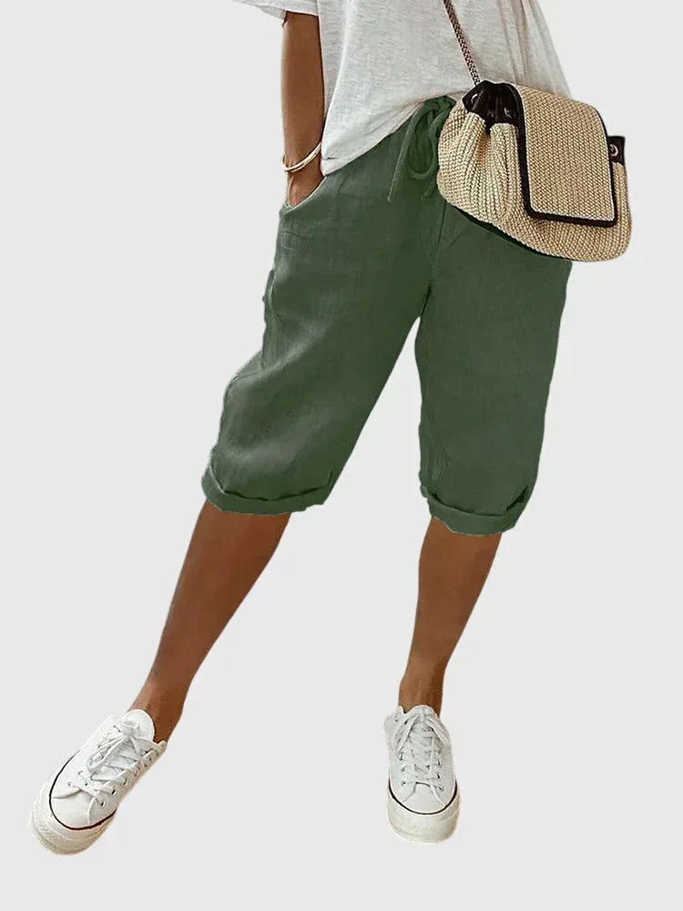 Paisley™ | Elegant Women's Pants - Sarah and Emma Portland