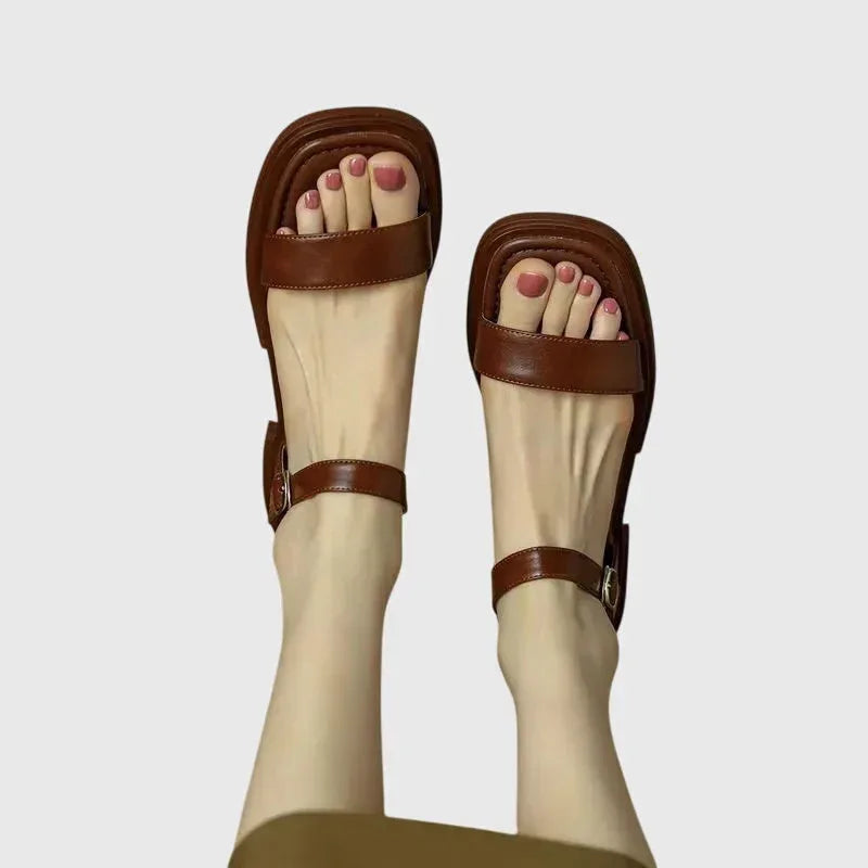 Celestia™ | Orthopedic Leather Sandals - Sarah and Emma Portland