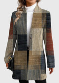 Jill | Elegant Patterned Blazer - Sarah and Emma Portland