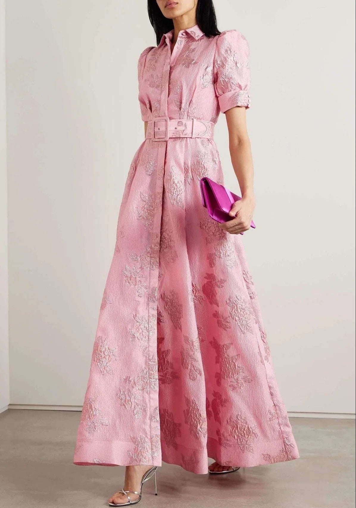 Anabella™  | Dress with Short Puff Sleeves