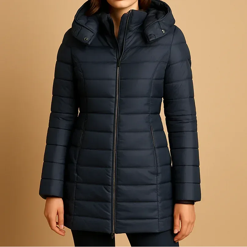 Eloise | Lightweight Puffer Down Jacket - Sarah and Emma Portland