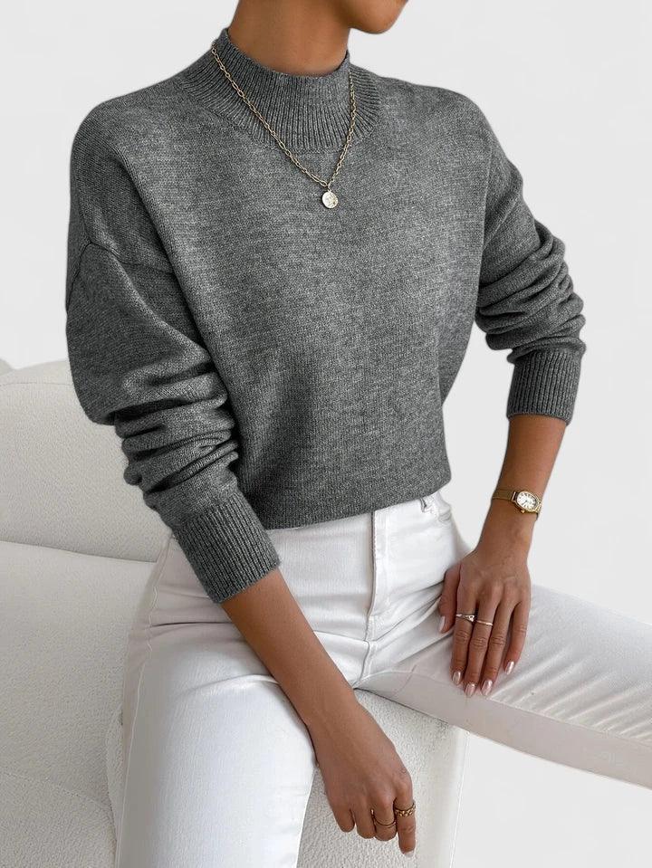 Marchelina | Elegant Turtleneck Sweater - Sarah and Emma Portland