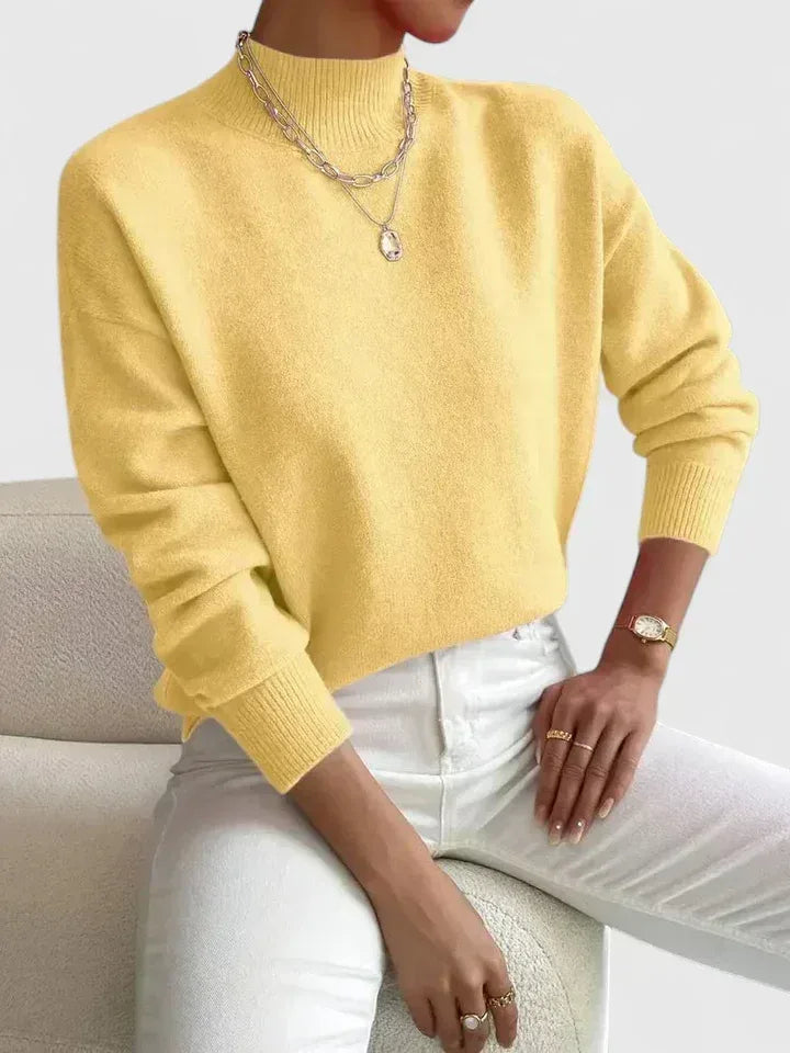 Marchelina | Elegant Turtleneck Sweater - Sarah and Emma Portland