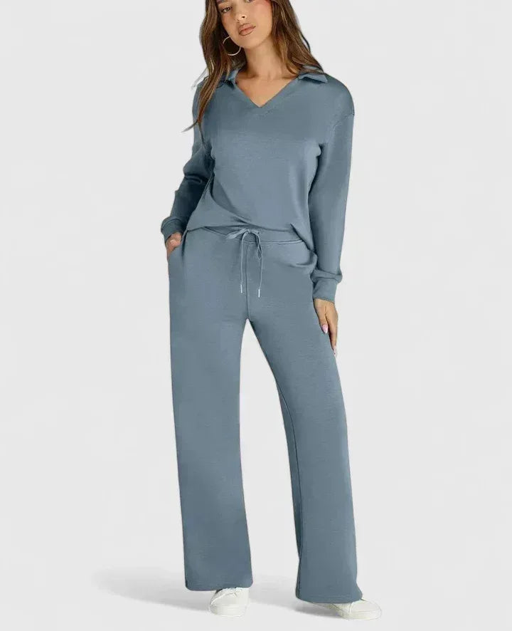 Anzhelee | Sophisticated Two-Piece Set - Sarah and Emma Portland