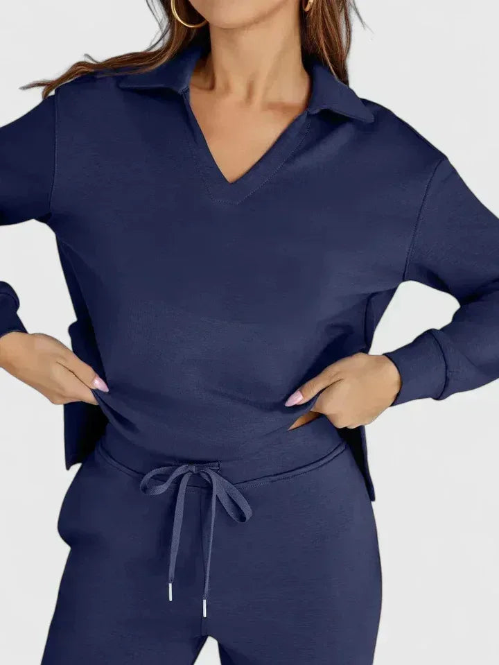 Anzhelee | Sophisticated Two-Piece Set - Sarah and Emma Portland