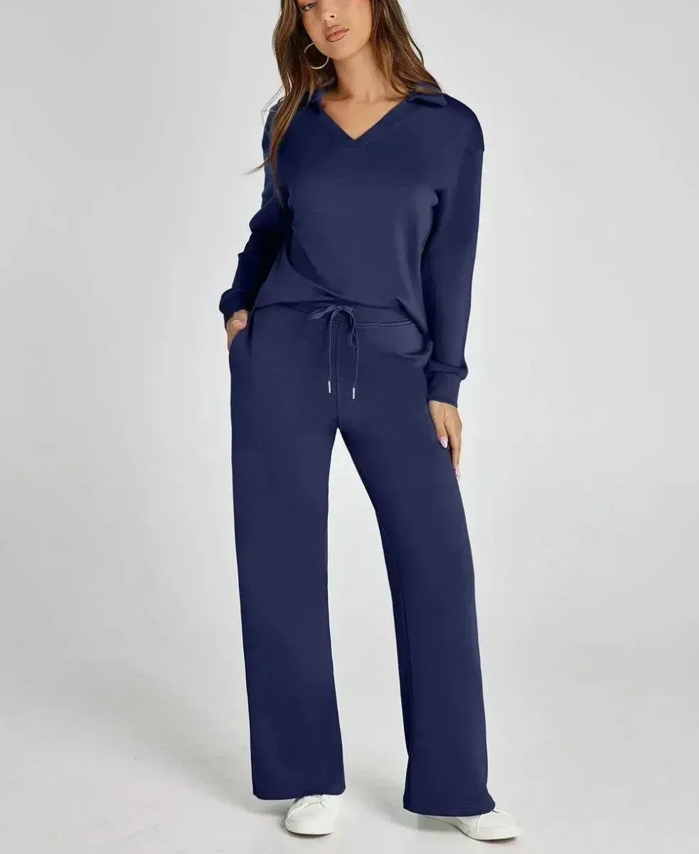 Anzhelee | Sophisticated Two-Piece Set - Sarah and Emma Portland