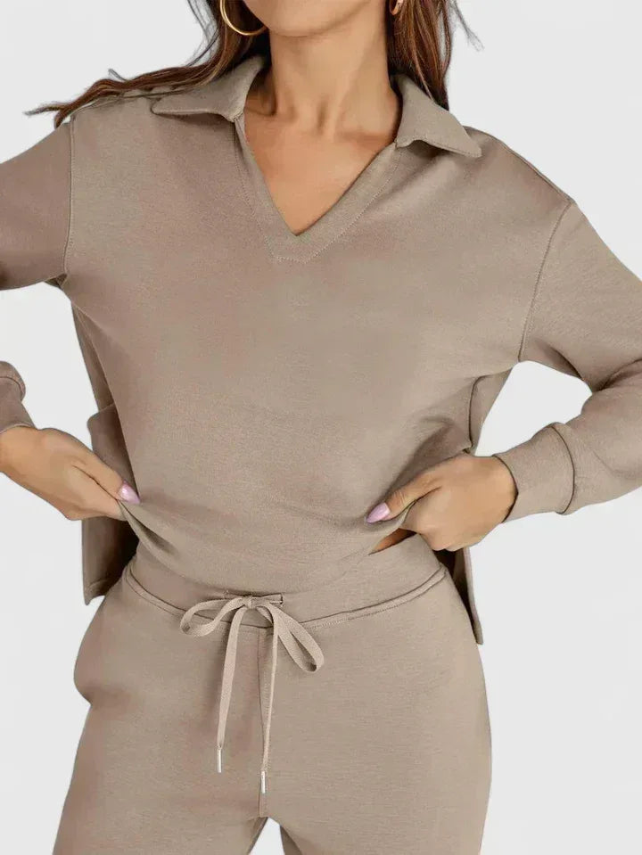 Anzhelee | Sophisticated Two-Piece Set - Sarah and Emma Portland