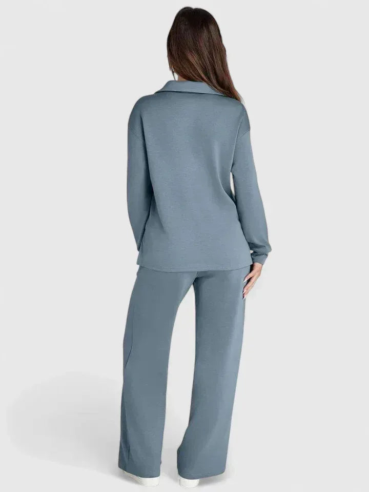 Anzhelee | Sophisticated Two-Piece Set - Sarah and Emma Portland