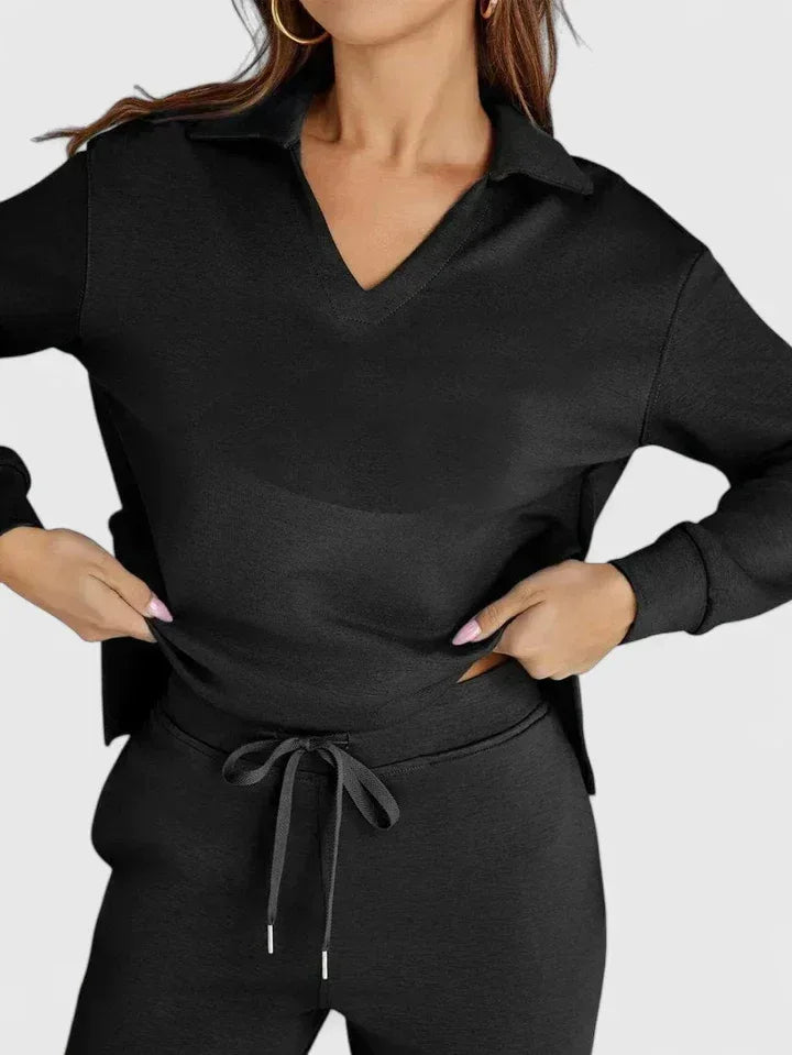 Anzhelee | Sophisticated Two-Piece Set - Sarah and Emma Portland