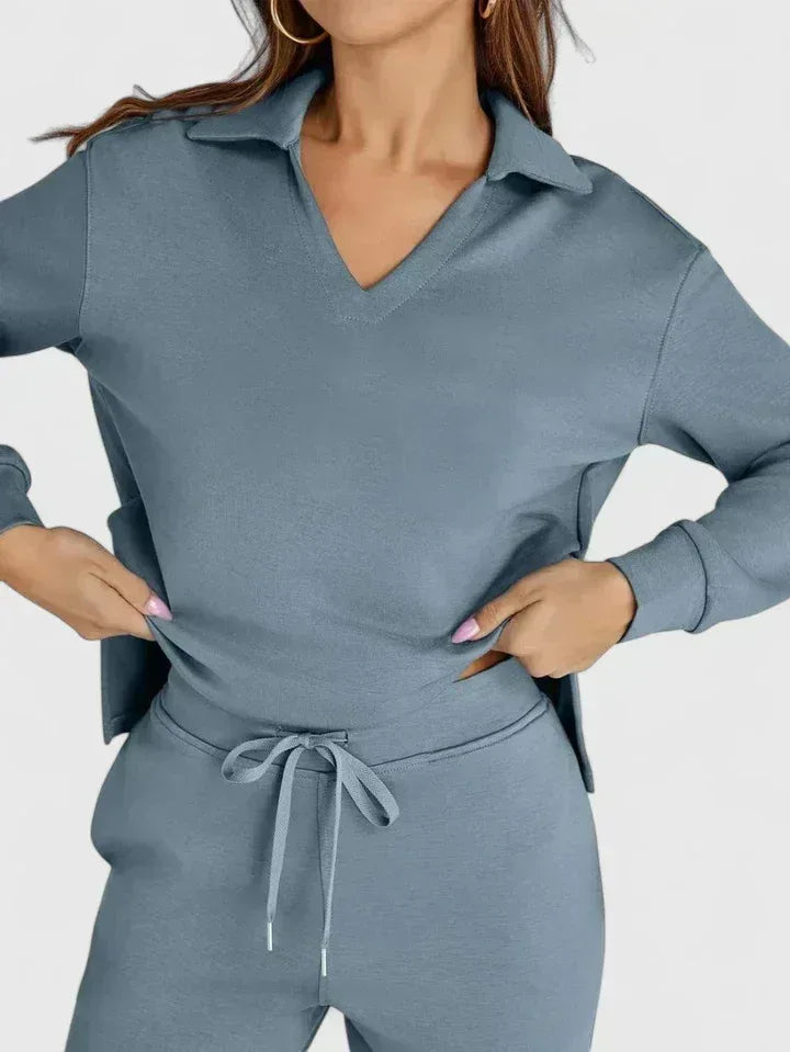 Anzhelee | Sophisticated Two-Piece Set - Sarah and Emma Portland