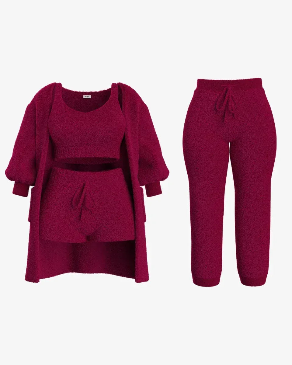 Kaysynlee | Comfortable Knitted Pajama Set - Sarah and Emma Portland