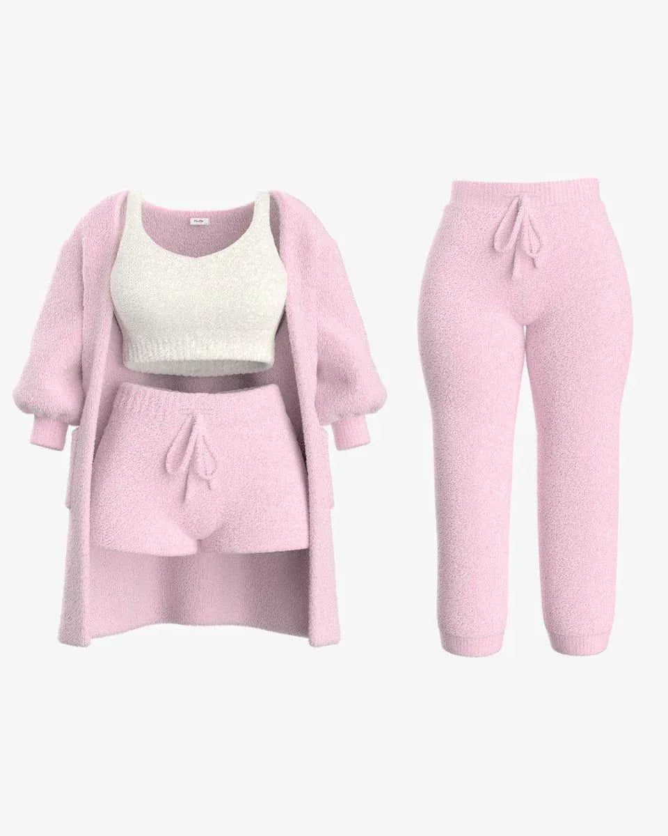 Kaysynlee | Comfortable Knitted Pajama Set - Sarah and Emma Portland
