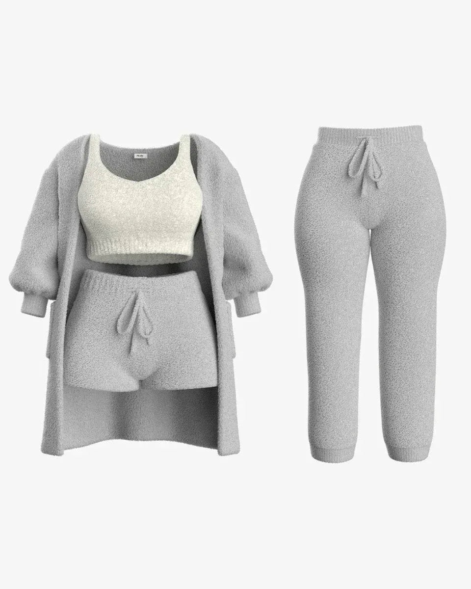 Kaysynlee | Comfortable Knitted Pajama Set - Sarah and Emma Portland