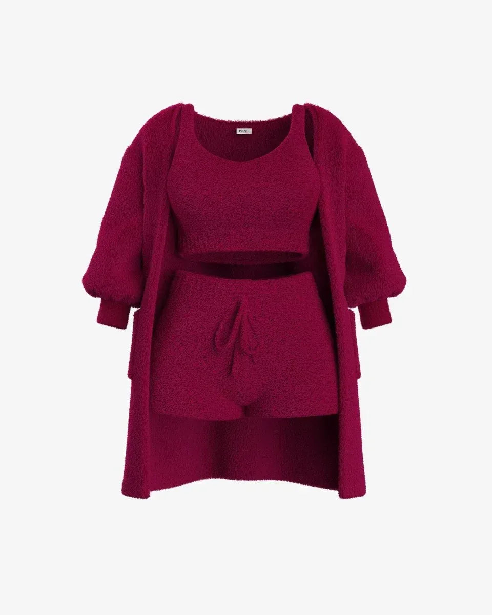 Kaysynlee | Comfortable Knitted Pajama Set - Sarah and Emma Portland