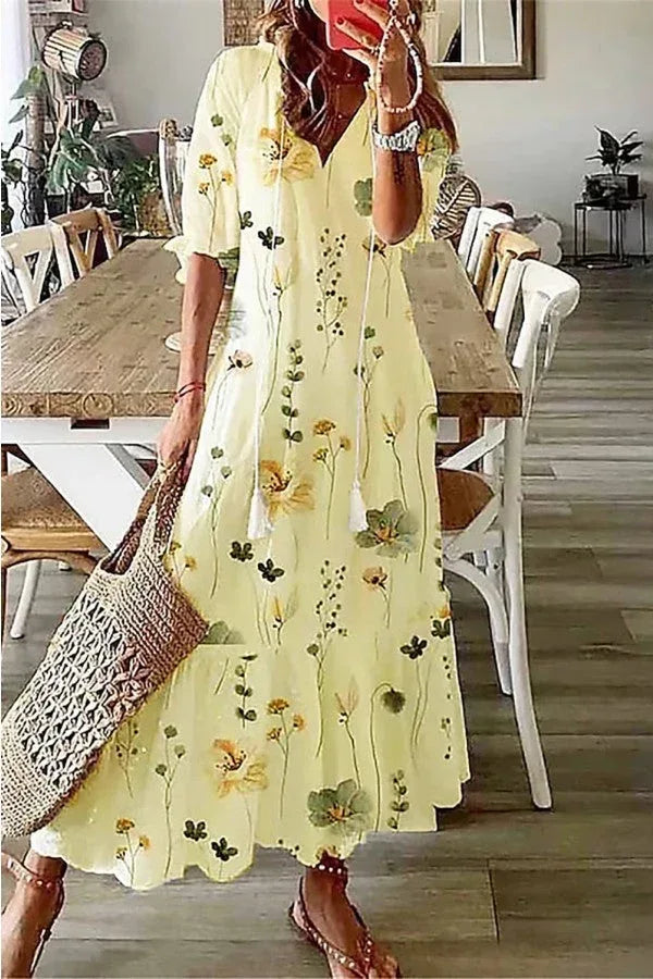 Chanty | Effortless Floral Maxi - Sarah and Emma Portland