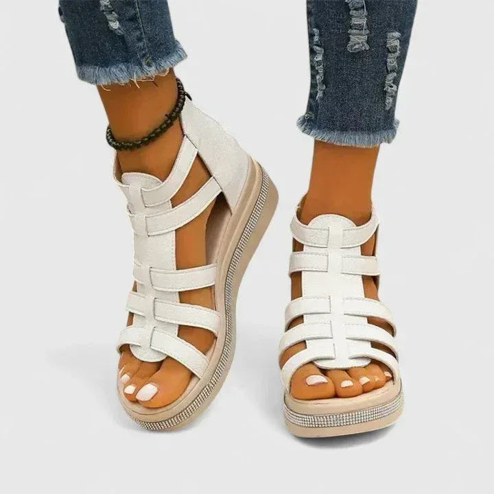Kendall | Orthopedic Strass Sandals - Sarah and Emma Portland