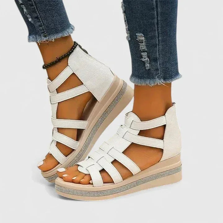 Kendall | Orthopedic Strass Sandals - Sarah and Emma Portland