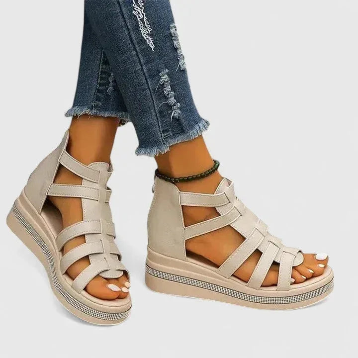Kendall | Orthopedic Strass Sandals - Sarah and Emma Portland