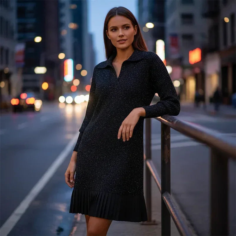 Lexy™ Comfortable Knitted Dress - Sarah and Emma Portland