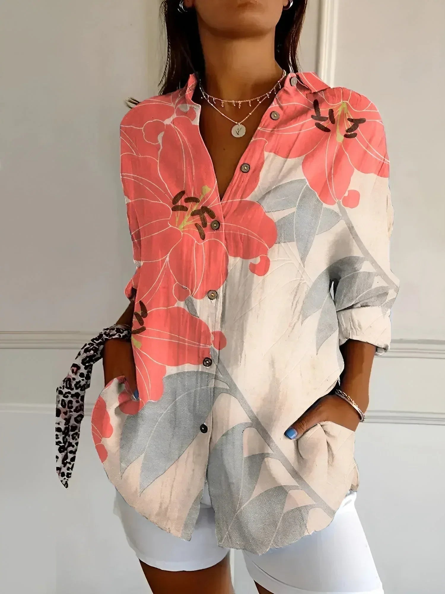 Maia | Floral Summer Blouse - Sarah and Emma Portland