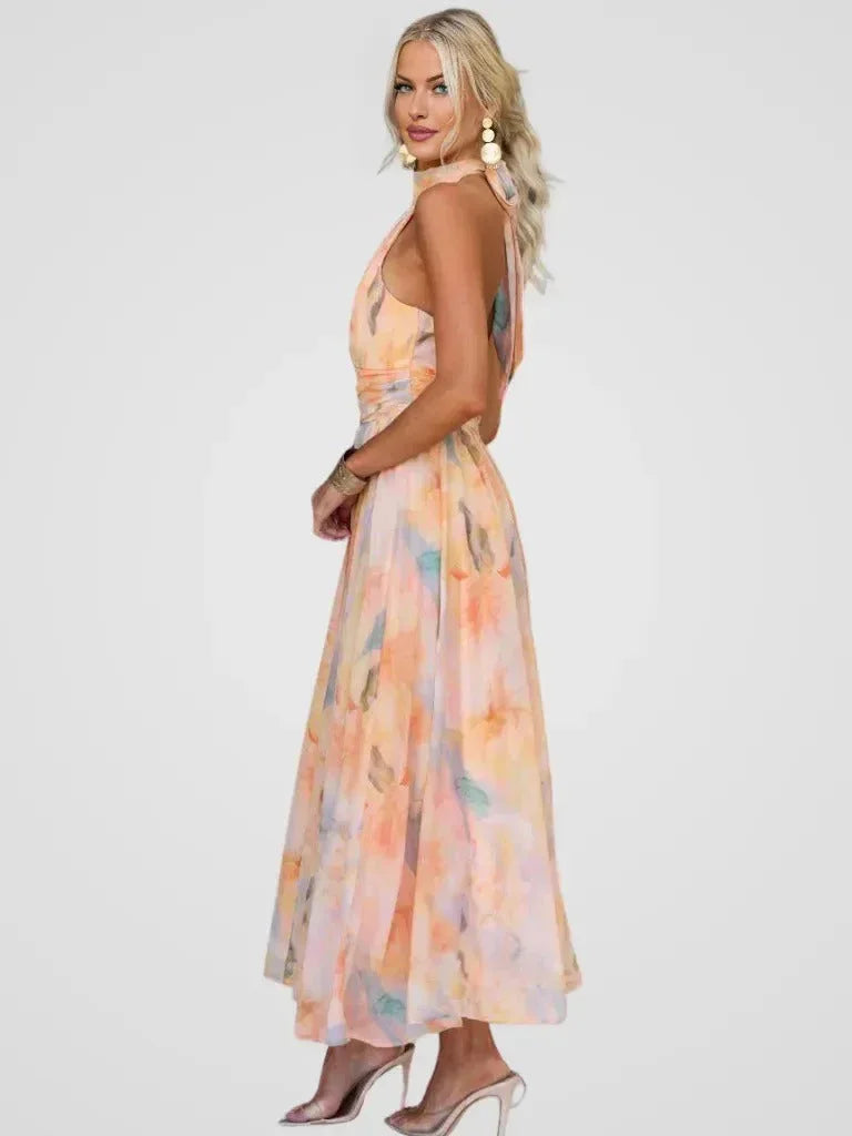 Elviana™ | Elegant Midi Dress - Sarah and Emma Portland
