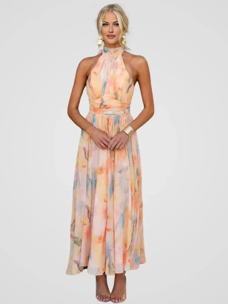 Elviana™ | Elegant Midi Dress - Sarah and Emma Portland